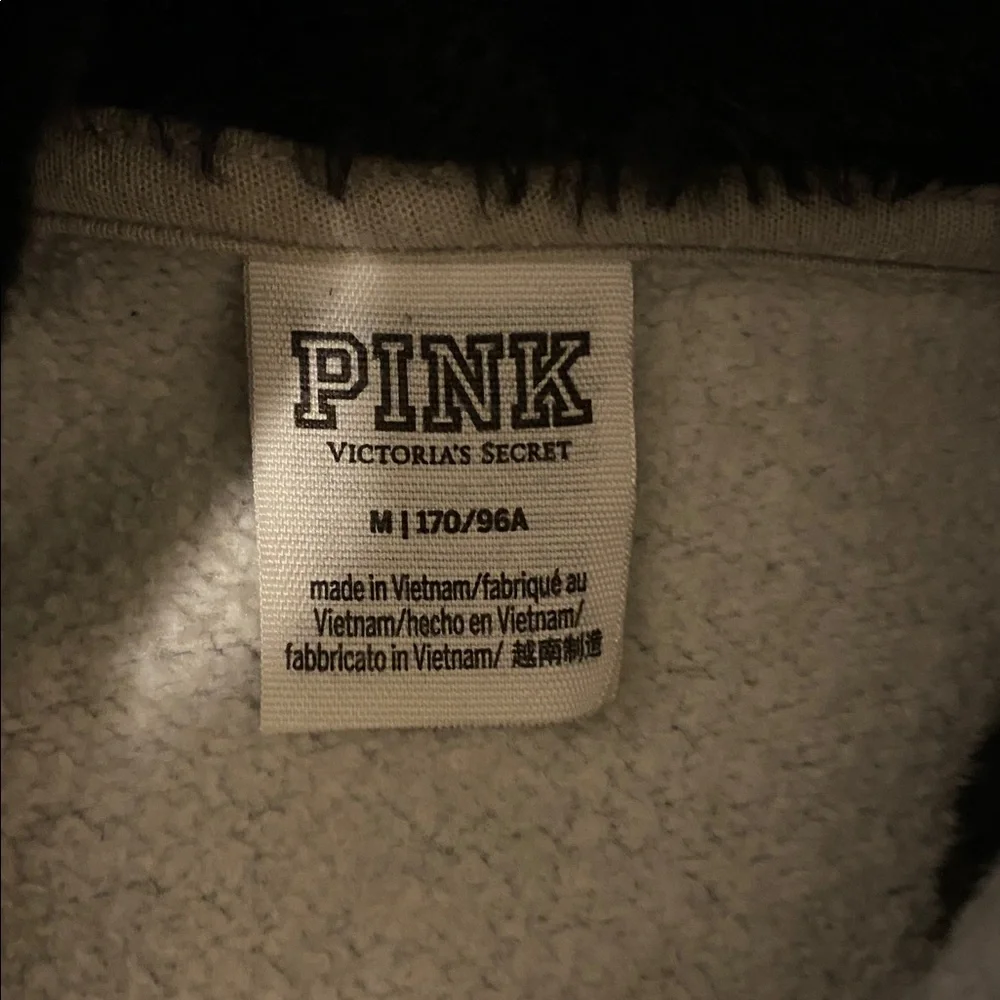 Gray PINK by Victoria’s Secret hooded jacket - Picture 7 of 7